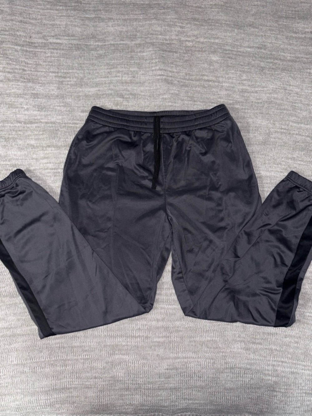 STARTER Men's Black Athletic Joggers with Side Panels - Picture 2 of 3